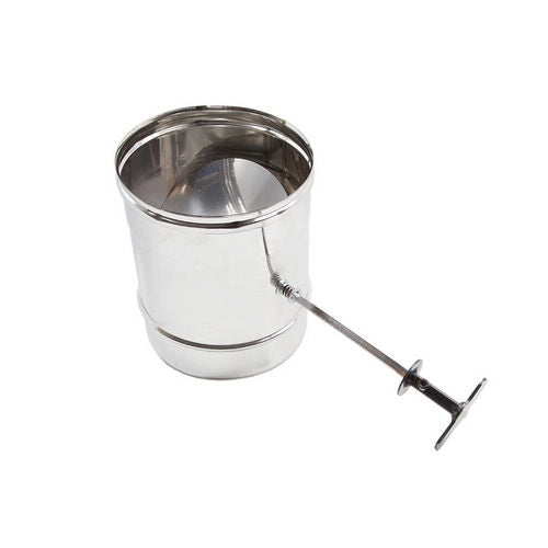 MANICOTTO CON VALVOLA A FARFALLA INOX 304- Diam. 140 cm 25- DK- pezzi 1