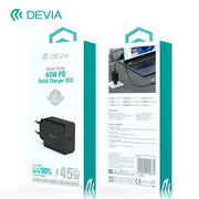 CARICA BATTERIA 45W TYPE-C BLACK
