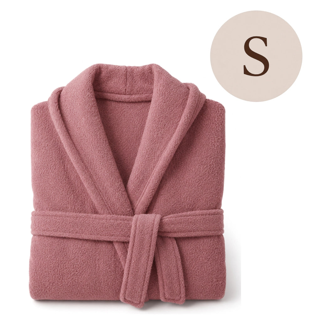 Satofa, Accappatoio 100% Cotone con Cappuccio, Rosa