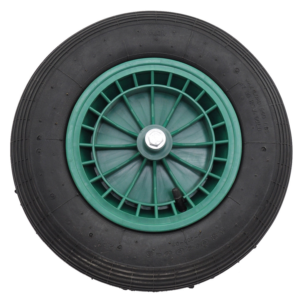 RUOTA PNEUMATICA PER CARRIOLA DISCO PVC mm. 400x100  - SIDEX