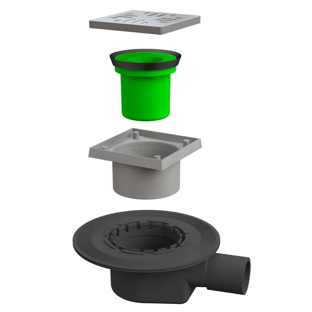 POZZETTO GO-GO CON GRIGLIA INOX- Diam. 32/40- BONOM- pezzi 1