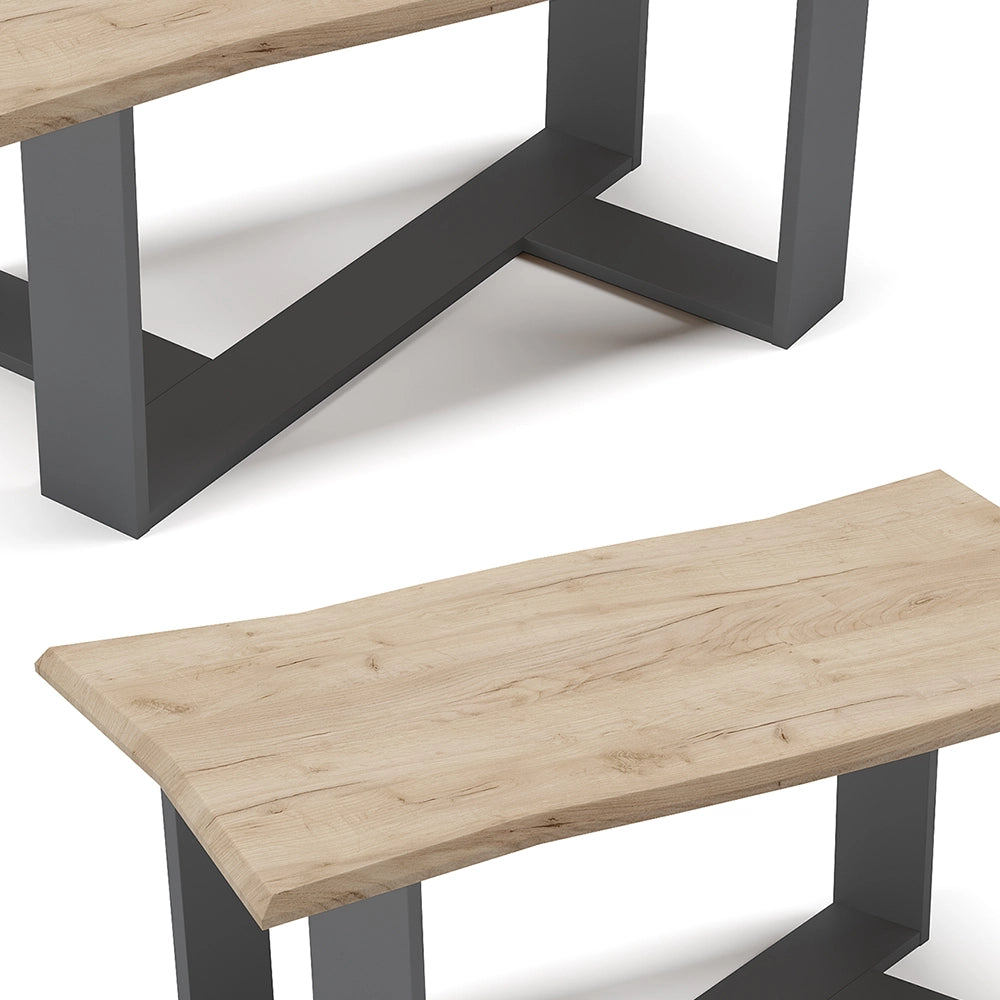 Vicco Tavolino Quercia dorata 90 x 50 cm