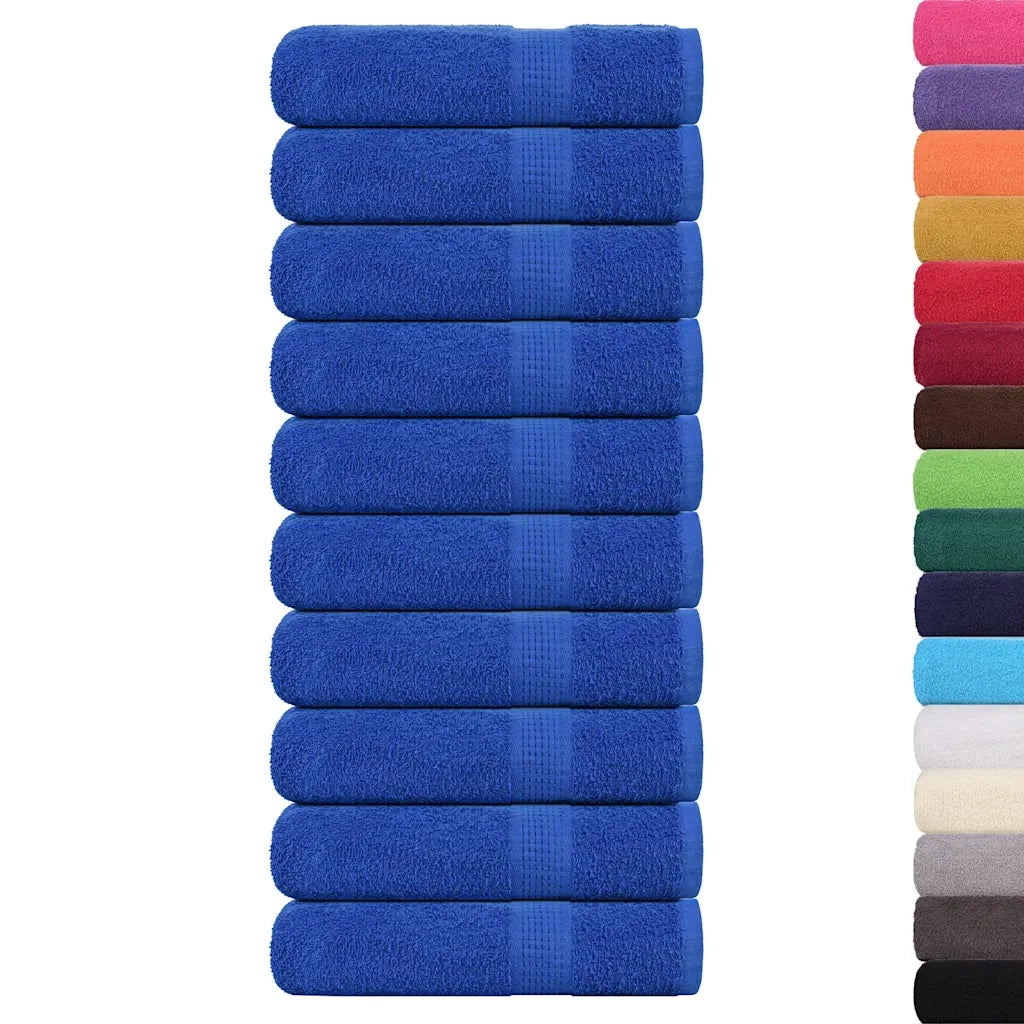 Asciugamani FROGN 10 pz Blu 50x100 cm 360 g/m² 136712