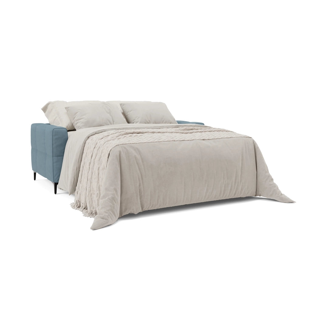 Gardenia Divano letto materasso alto 18 cm con poggiatesta reclinabili e rivestimento impermeabile T02 178 cm (mat. 120x197) carta da zucchero
