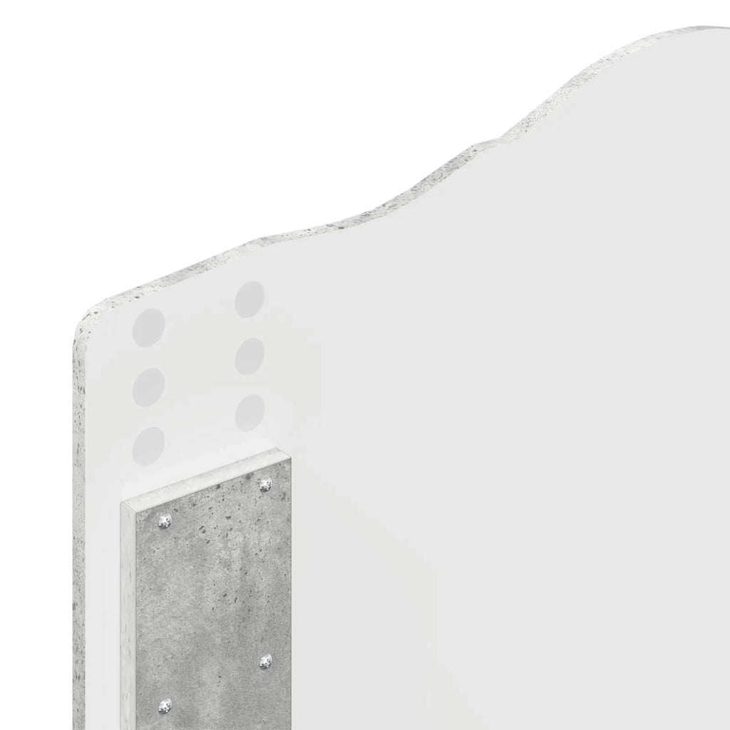 Testiera | Testata Grigio cemento Legno multistrato