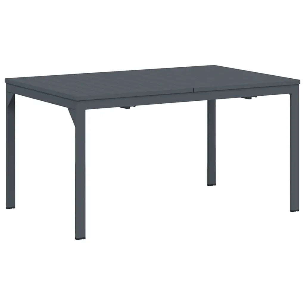 Tavolo da Pranzo da Esterno 2 pcs Antracite 210 x 90 x 73 cm