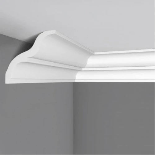 ml *** STOCK *** Pacco da 54ml di cornice decorativa in polistirene compatto XPS 90X100x2000 MT
