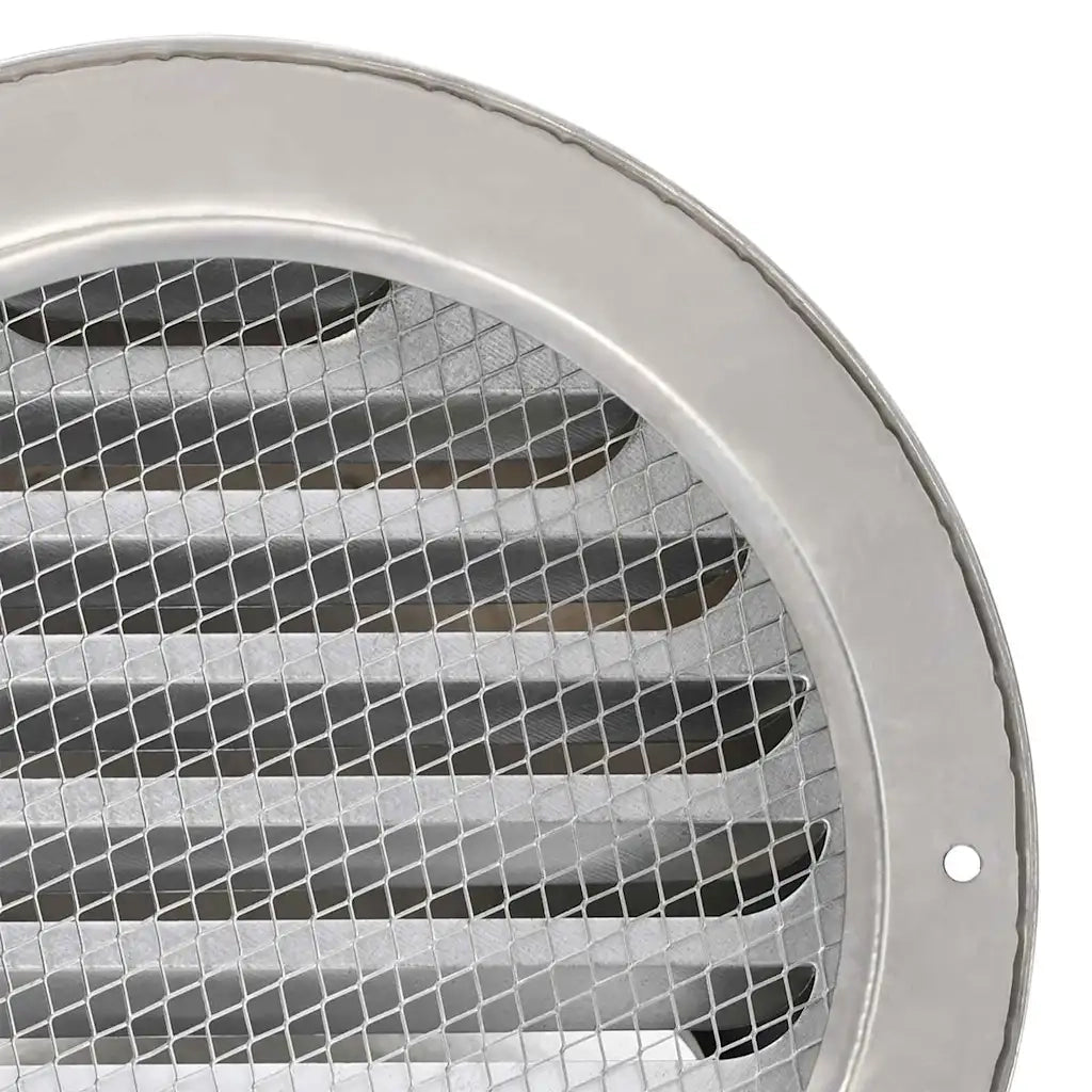 Coperture per ventilazione d'aria 8 pcs Argento 200 mm 42019383