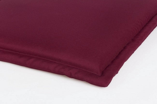 Cuscino Poly180 Bordeaux per Panca 2 Posti in Tessuto per Esterno