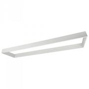 Cornice per pannello LED 120x30 Backlit PVC bianca Ecolight