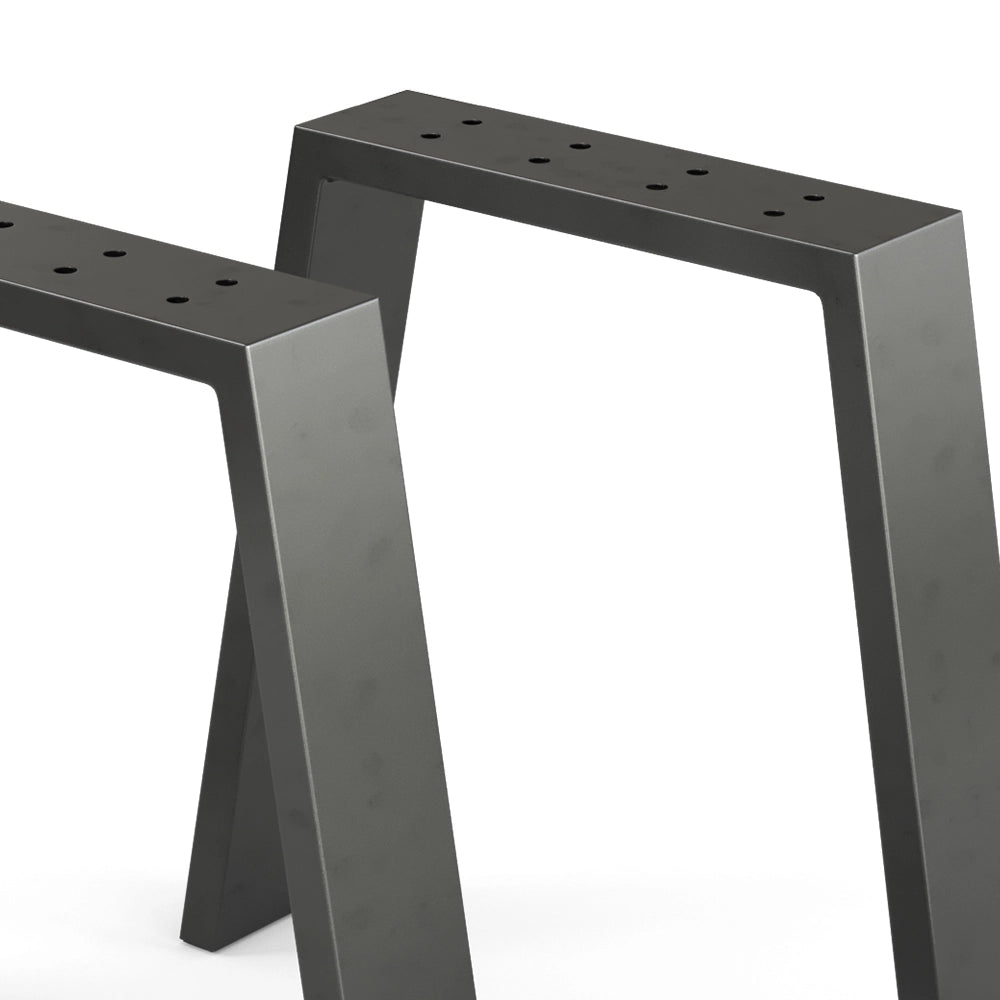 Vicco Gambe per tavolo Nero 45 x 42 cm A forma di U
