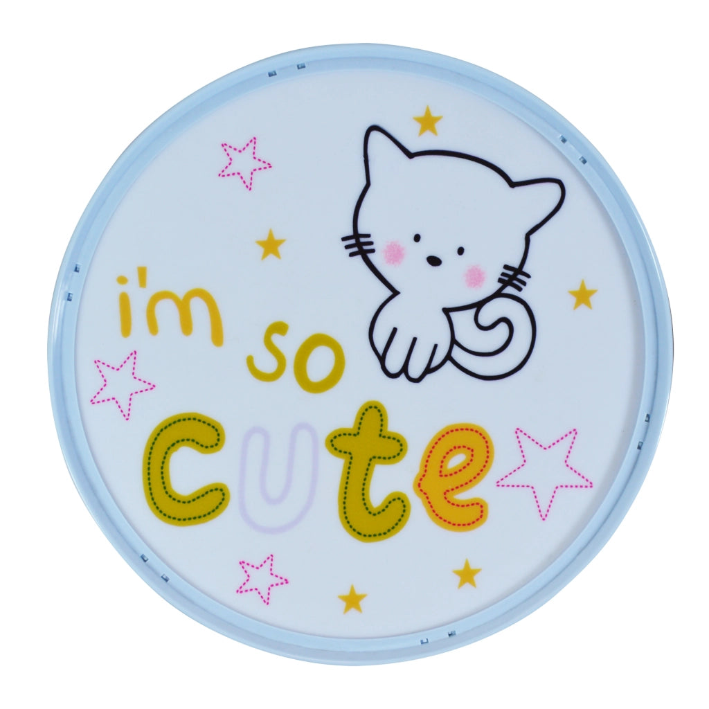 Applique tonda per bambini Polux DIDI 307439 2xE14 blu