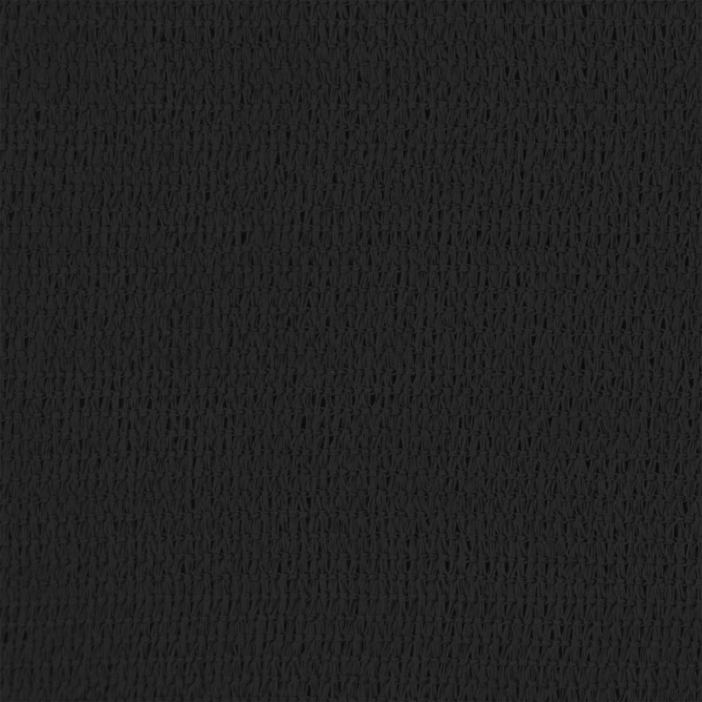 Schermo da balcone-Pannello per balcone Nero 90 x 800 cm HDPE e alluminio