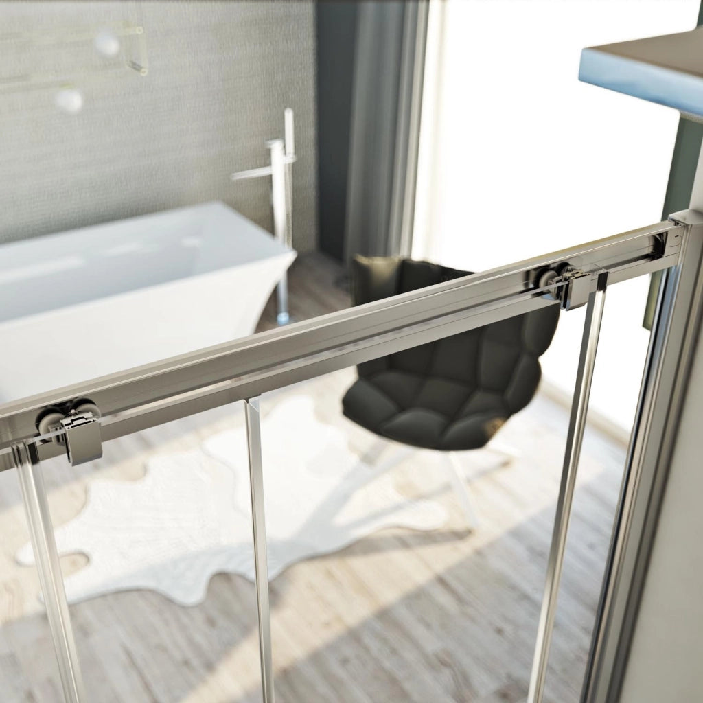 Box doccia semicircolare 80x80 CM H198 trasparente mod. Evolution