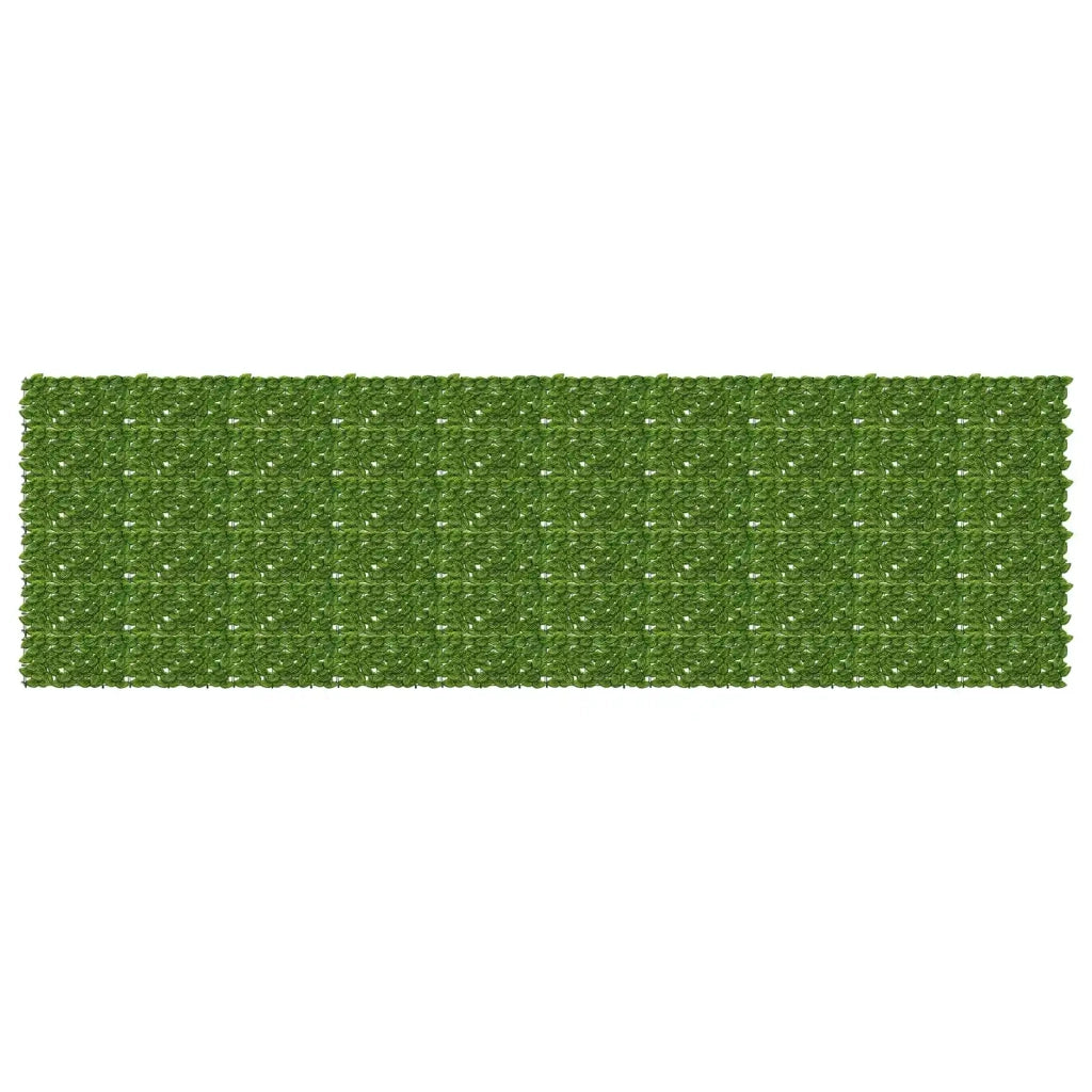 Schermo per balcone con foglie-Pannello per balcone Verde e Giallo 500 x 150 cm 572788