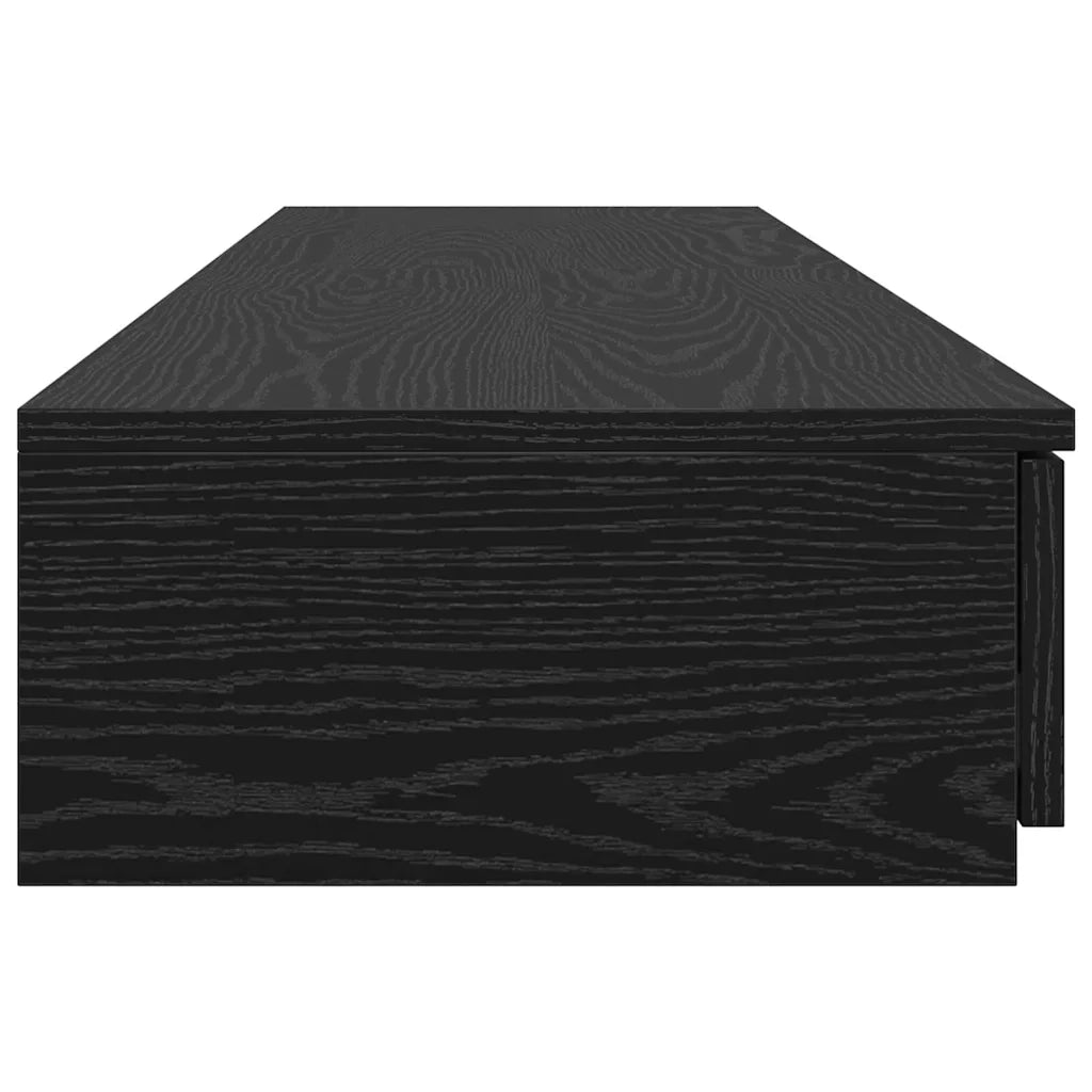 Cassetti per letto Rovere Nero 140 x 36,5 x 16,5 cm 866948