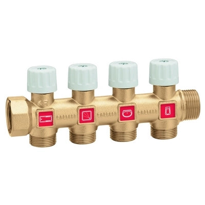 COLLETTORE COMPONIBILE CON RUBINETTI- 3/4 x 2 deriv.- CALEF- pezzi 1