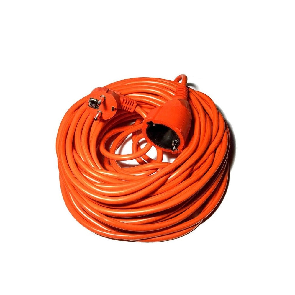 Trade Shop - Prolunga Corrente Elettrica Cavo 15 Metri Shuko Siemens Da Esterno Esterni Aps -