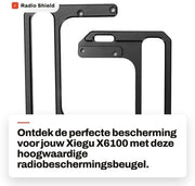 Radiobeschermingsbeugel in alluminio CNC - Radioschild - Antenne-interface - Maniglia di trasporto - Installazione facile - 2x Beugel - Radiobeugel