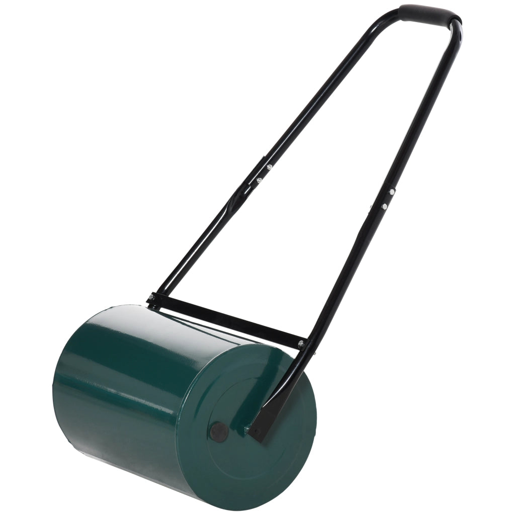 Rullo per Prato ¨C Minimal ¨C Verde Scuro, Metallo, 102x50x30 cm
