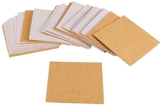 Sostegni in gomma autofissanti 30 pezzi - Decorazione per parete - Sostegni per foto - Fai da te - 10x10 cm