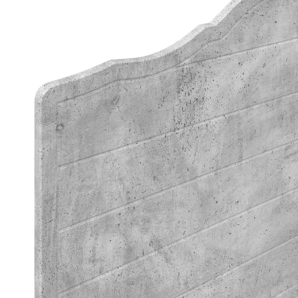 Testiera | Testata Grigio cemento Legno multistrato