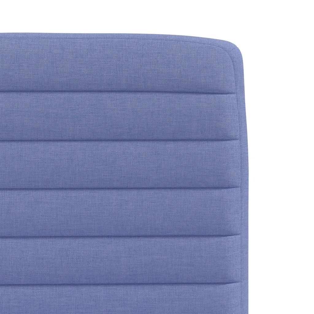 Sedie da Pranzo 2 pz Blu Jeans in Tessuto 4101184