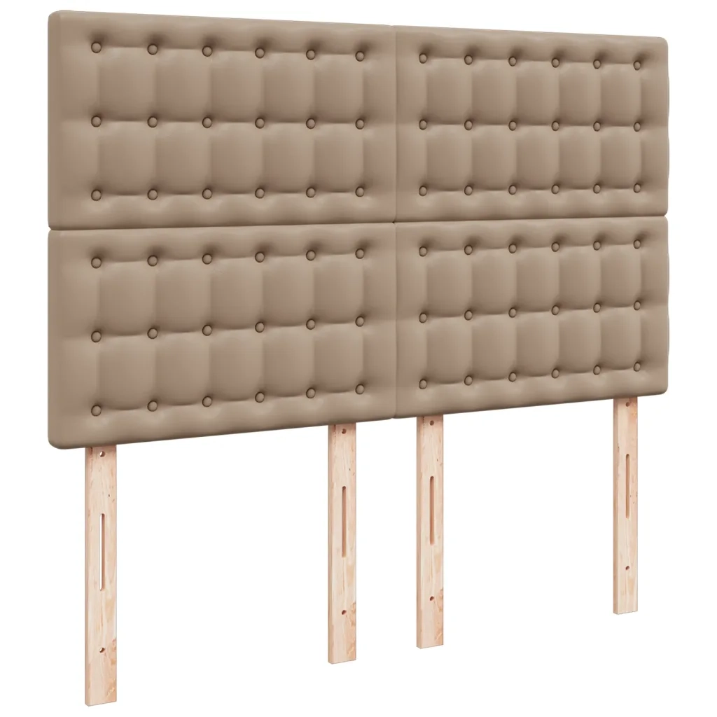 Giroletto a Molle con Materasso Cappuccino 160x200cm Similpelle 3290731