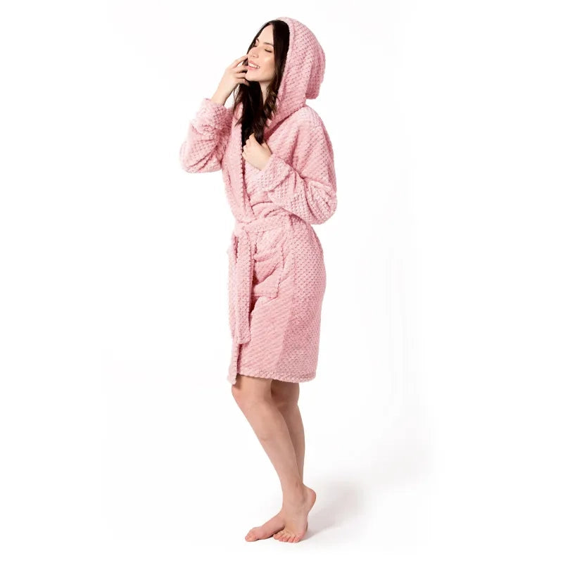 Accappatoio Diamond Light Pink Women's S/m