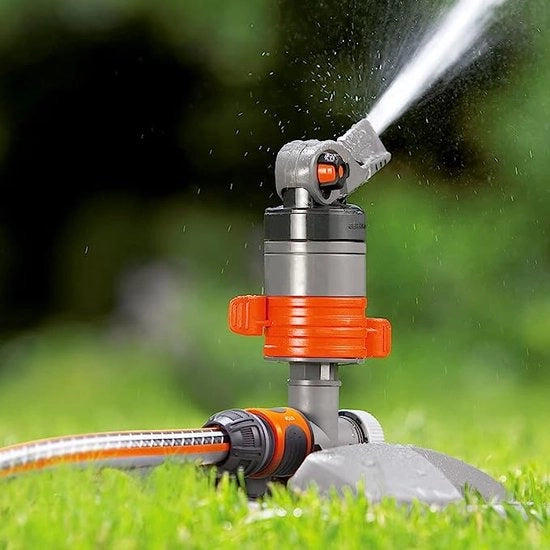 Rotatore per giardino, sistema di irrigazione, annaffiatoio per giardino, sbriciolatore per erba, sbriciolatore per prato