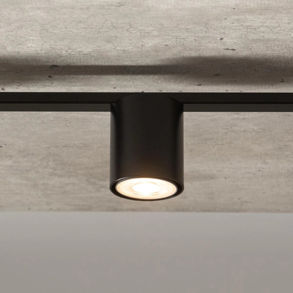 Plafoniera Sky nera moderna 5 spot GU10 25W Sigma Lighting