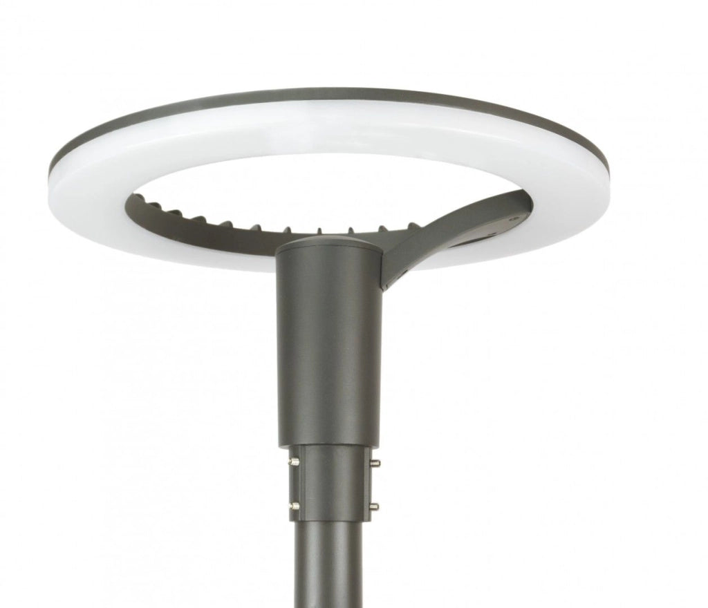 SU-MA Ster Max testa lampione LED 60W Ø52 grigio IP65