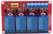 24V 4 canali Modulo di Coupling Ottico con Triggers Alto e Basso