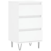 Buffet credenza cassettiera mobiletto mobile contenitore organizer per cucina soggiorno salotto 40 x 35 x 70 cm legno ingegnerizzato bianco 02_0030301
