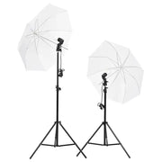 Kit per Studio Fotografico con Set Luci, Fondale e Riflettore 3094660
