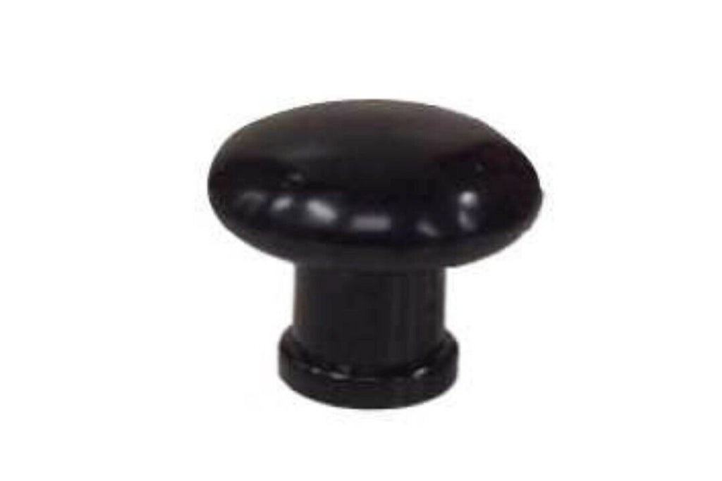 Pomolo Plastificato 32Mm Nero Pezzi 1 - Masidef