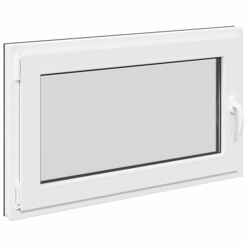 Finestra per Soffitta RISOR Antracite 100 x 70 cm PVC e Vetro 42047295
