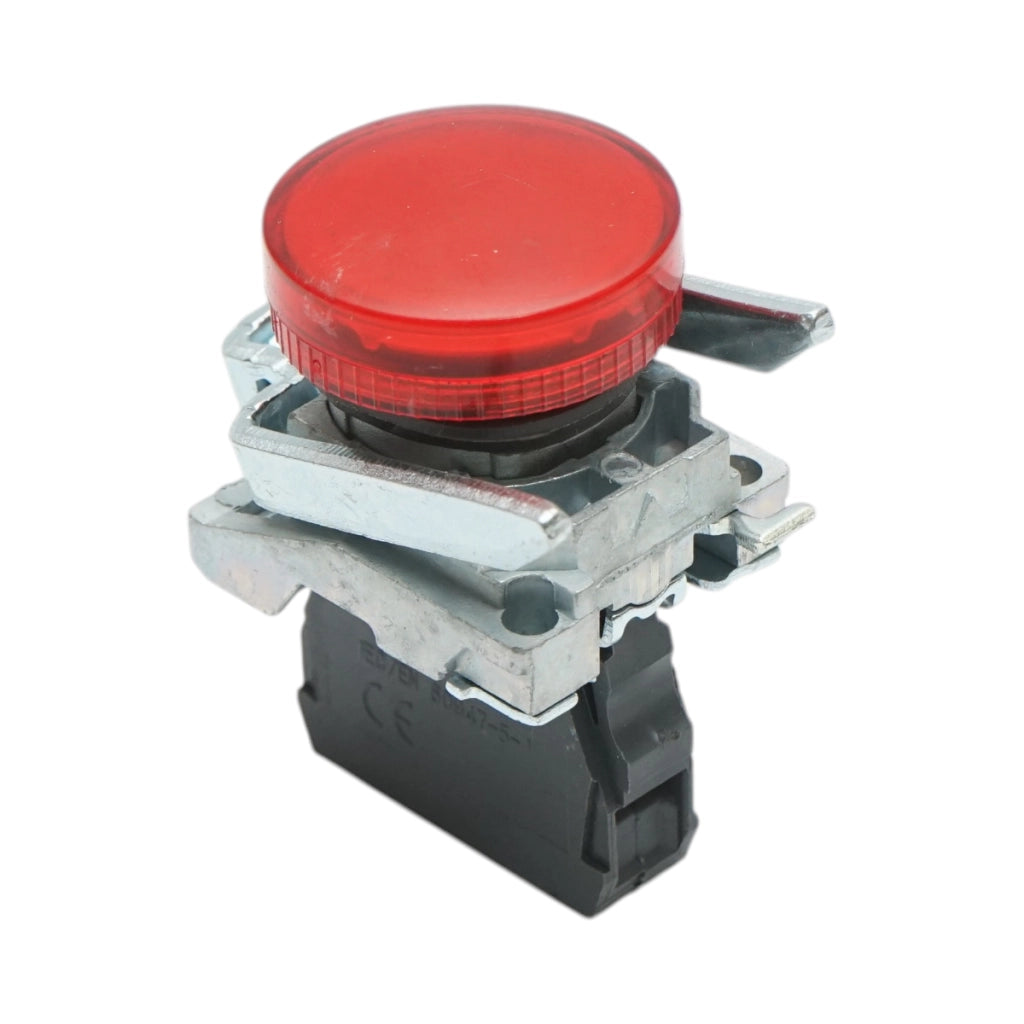 Indicatore di segnale LED rosso 220V, 14mA, TB4 Breckner Germany