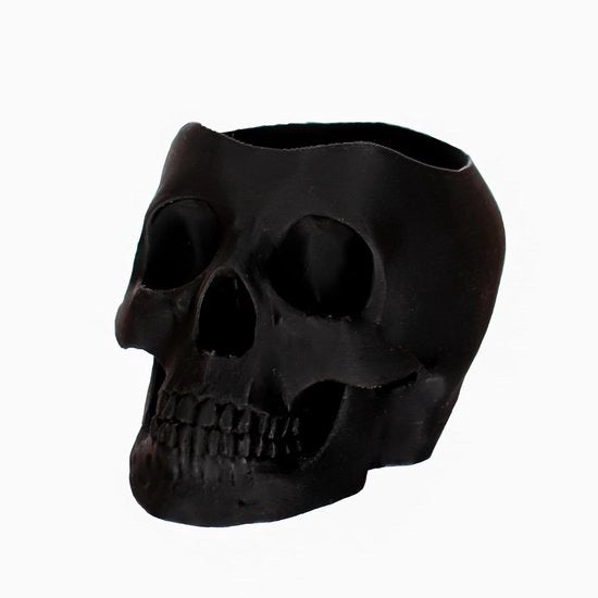 Vaso per piante - nero - 6 cm - stile trendy