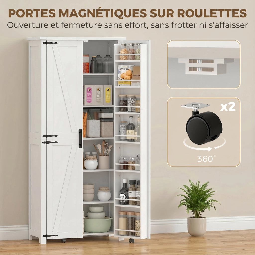 Armadio da cucina ¨C Minimal ¨C bianco 80x40x180