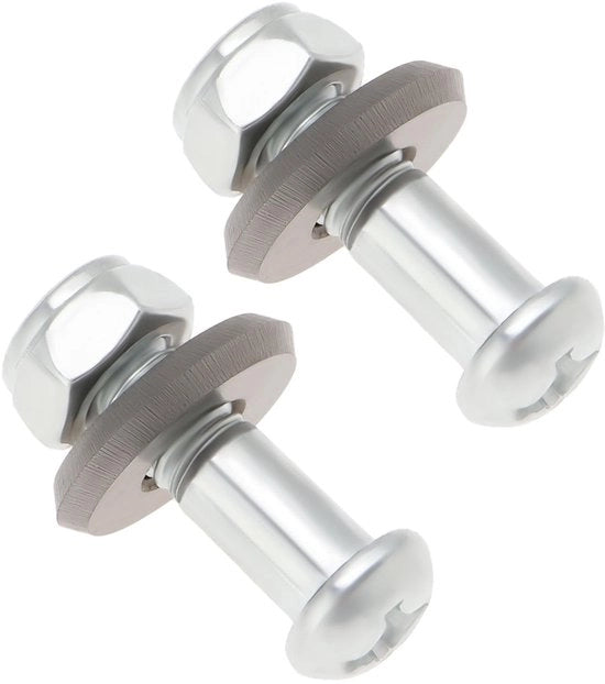 Kit di sostituzione per cerchi taglia 16 mm - 2x cerchi taglia - 2x viti - Lega di alta qualità - Duraturo - Dimensioni precise - Kit per tagliare piastrelle