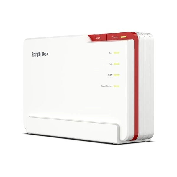 Fritz!box 5690 pro international router wireless 2.5 gigabit ethernet tri-band (2,4 ghz/5 ghz/6 ghz) bianco - 20003043