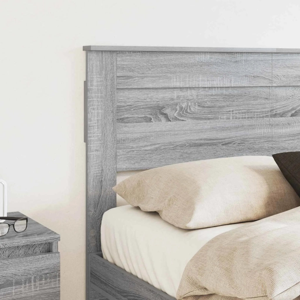 Testiera | Testata Grigio Sonoma Legno multistrato