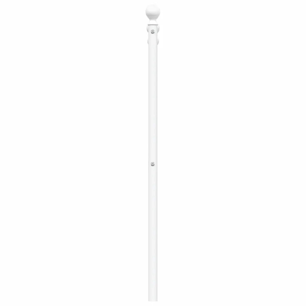 Testiera | Testata di Ricambio in Metallo Bianco 150 cm