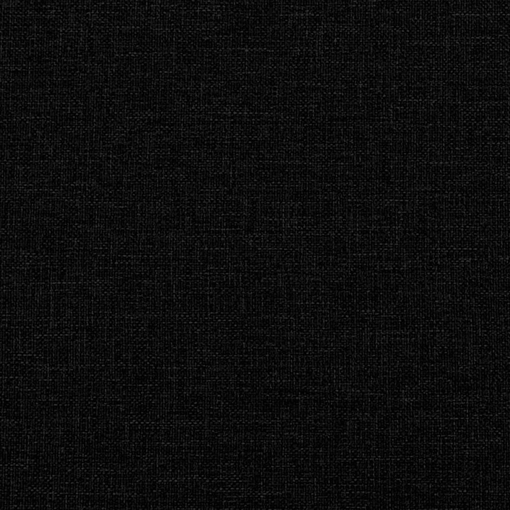 Divano componibile senza braccioli nero 55 cm in tessuto 4108470