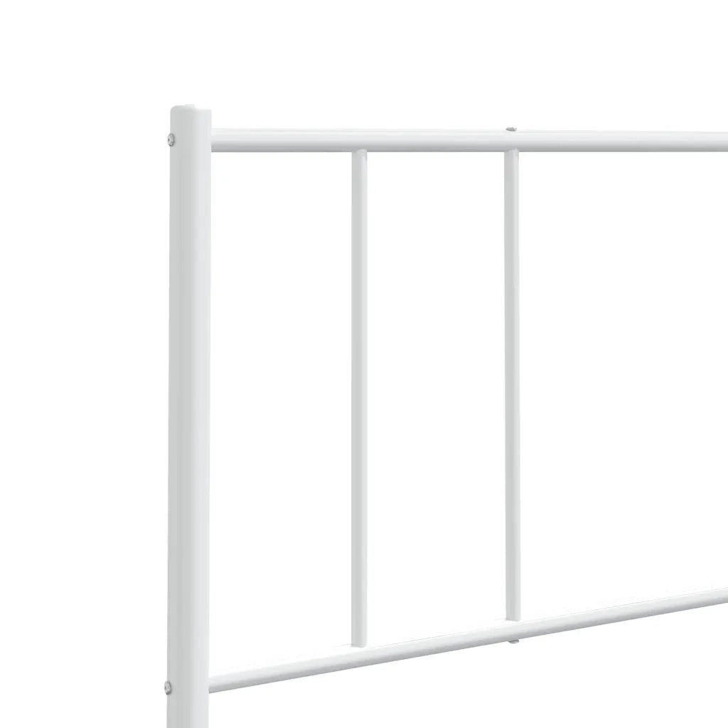 Testiera | Testata di Ricambio in Metallo Bianco 180 cm