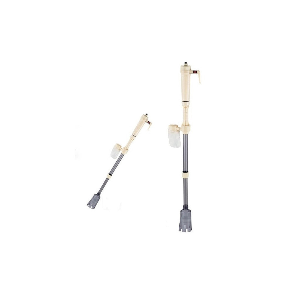 Trade Shop - Aspirarifiuti Multi Sifone Campana Vac Handy A Batteria Per Acquario As-615 -