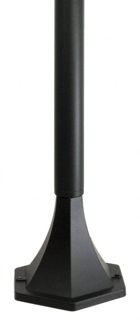 Lampione esterno CADIZ 86cm nero 1 luce E27 IP43 SU-MA