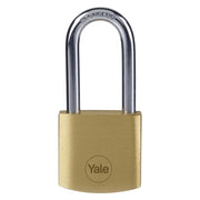 LUCCHETTO RETTANGOLARE ARCO LUNGO mm 40  - YALE