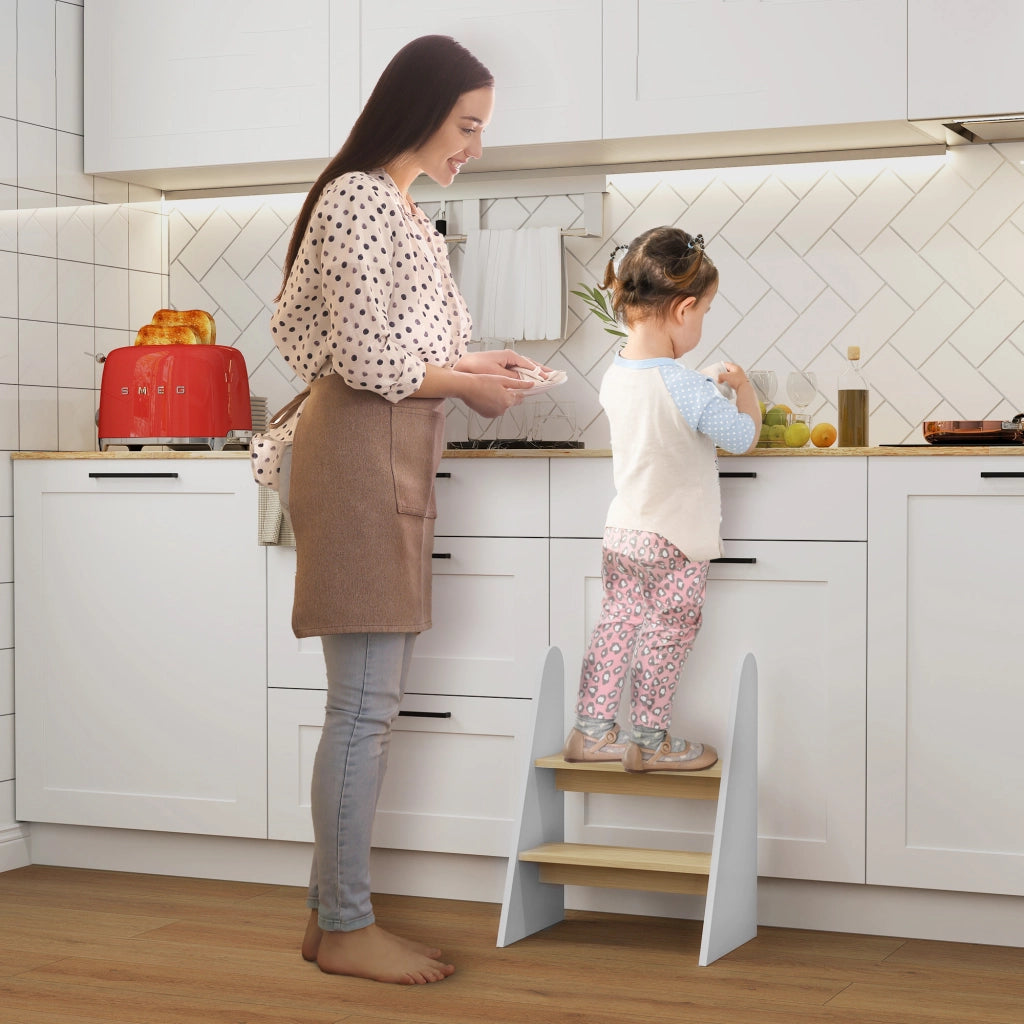 Scala di apprendimento per bambini ¨C Minimal ¨C Bianco